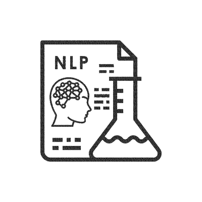NLP bilimsel araştırma simgesi