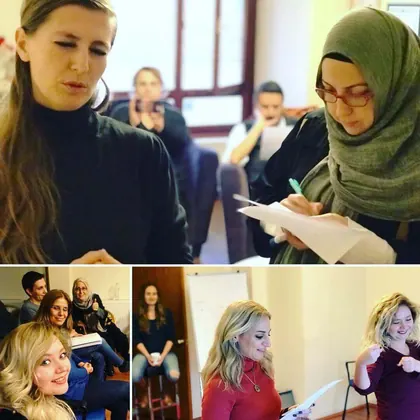 Ankara NLP sertifika eğitimi sınıf içi grup çalışması ve eğitim ortamı fotoğrafı 3