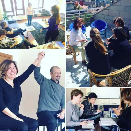 Ankara NLP sertifika eğitimi sınıf içi grup çalışması ve eğitim ortamı fotoğrafı 9