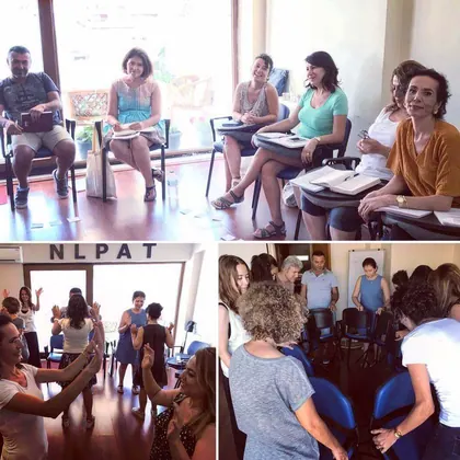Ankara NLP sertifika eğitimi sınıf içi grup çalışması ve eğitim ortamı fotoğrafı 13