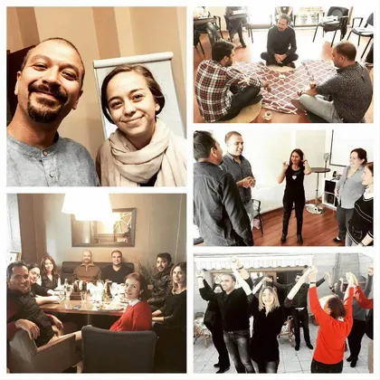 Ankara NLP sertifika eğitimi sınıf içi grup çalışması ve eğitim ortamı fotoğrafı 20