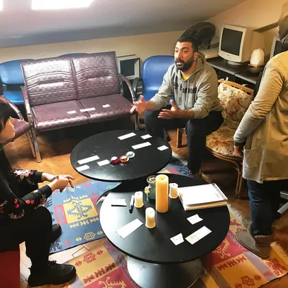 Ankara NLP sertifika eğitimi sınıf içi grup çalışması ve eğitim ortamı fotoğrafı 46