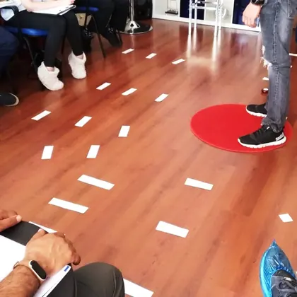 Ankara NLP sertifika eğitimi sınıf içi grup çalışması ve eğitim ortamı fotoğrafı 47