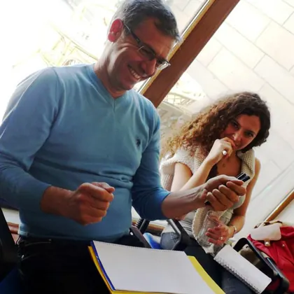 Ankara NLP sertifika eğitimi sınıf içi grup çalışması ve eğitim ortamı fotoğrafı 62