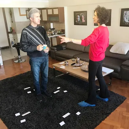 Ankara NLP sertifika eğitimi sınıf içi grup çalışması ve eğitim ortamı fotoğrafı 63