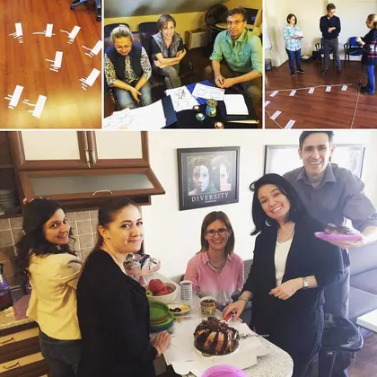 Ankara NLP sertifika eğitimi sınıf içi grup çalışması ve eğitim ortamı fotoğrafı 78