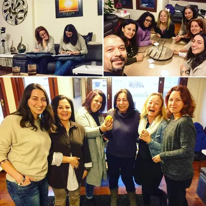 Ankara NLP sertifika eğitimi sınıf içi grup çalışması ve eğitim ortamı fotoğrafı 87