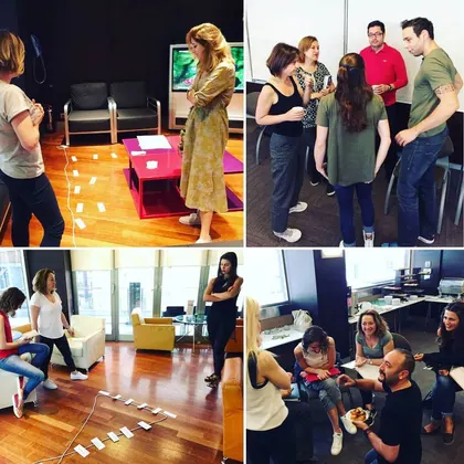 İstanbul NLP sertifika eğitimi sınıf ve uygulama fotoğrafı 22