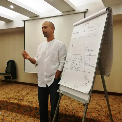İstanbul NLP sertifika eğitimi sınıf ve uygulama fotoğrafı 79