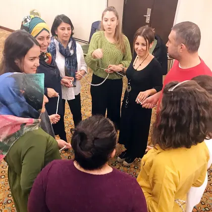 İstanbul NLP sertifika eğitimi sınıf ve uygulama fotoğrafı 91