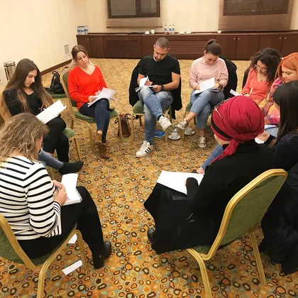 İstanbul NLP sertifika eğitimi sınıf ve uygulama fotoğrafı 92