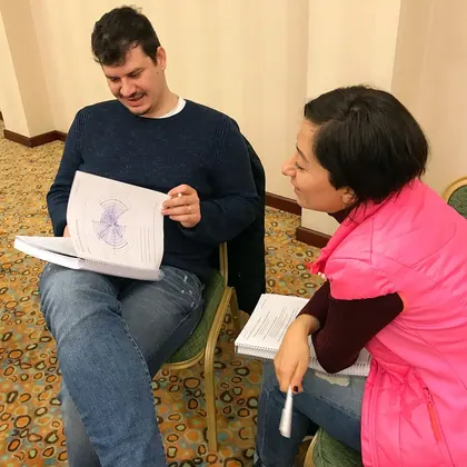 İstanbul NLP sertifika eğitimi sınıf ve uygulama fotoğrafı 93