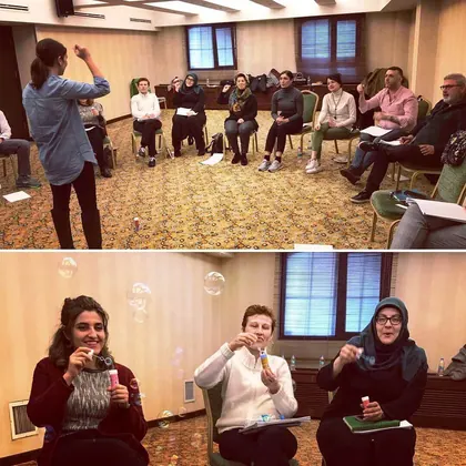İstanbul NLP sertifika eğitimi sınıf ve uygulama fotoğrafı 98