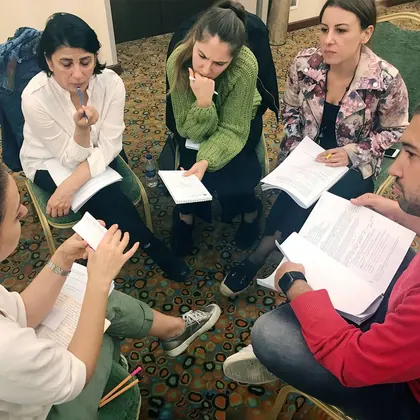 İstanbul NLP sertifika eğitimi sınıf ve uygulama fotoğrafı 101