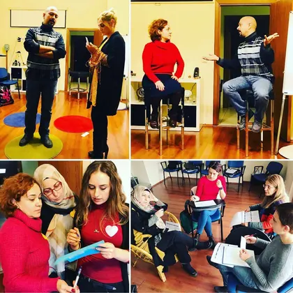 İstanbul NLP sertifika eğitimi sınıf ve uygulama fotoğrafı 173