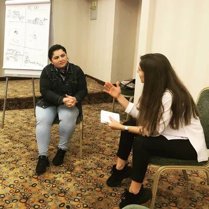 İstanbul NLP sertifika eğitimi sınıf ve uygulama fotoğrafı 179