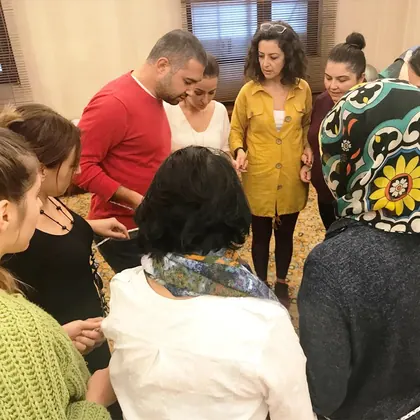 İstanbul NLP sertifika eğitimi sınıf ve uygulama fotoğrafı 192