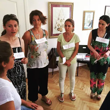 İstanbul NLP sertifika eğitimi sınıf ve uygulama fotoğrafı 206