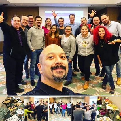 Kurumsal NLP eğitimi, liderlik ve ekip gelişimi sınıf içi uygulama fotoğrafı 5