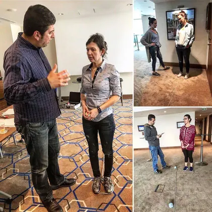 Kurumsal NLP eğitimi, liderlik ve ekip gelişimi sınıf içi uygulama fotoğrafı 9