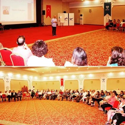 Kurumsal NLP eğitimi, liderlik ve ekip gelişimi sınıf içi uygulama fotoğrafı 24