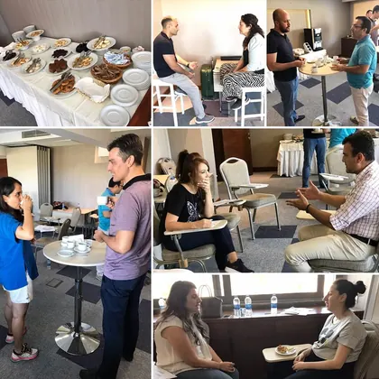 Kurumsal NLP eğitimi, liderlik ve ekip gelişimi sınıf içi uygulama fotoğrafı 72