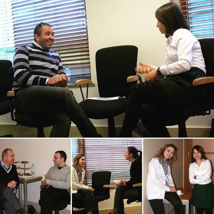 Kurumsal NLP eğitimi, liderlik ve ekip gelişimi sınıf içi uygulama fotoğrafı 73