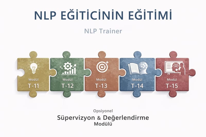 Modüler NLP Trainer eğitim sistemi şeması