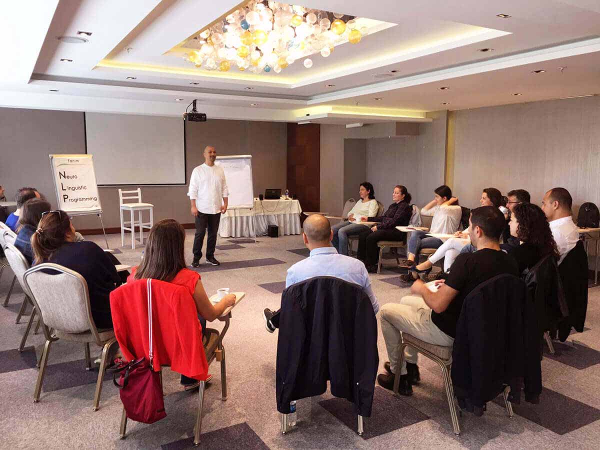 NLP Academy Turkey eğitim ortamı