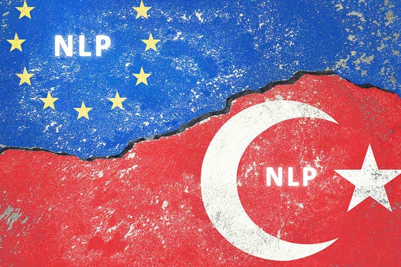 Türkiye ve Avrupa'da NLP gelişimini temsil eden görsel
