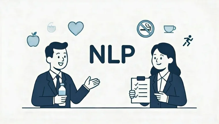 Sağlık iletişimi, alışkanlıklar ve NLP sınırları hakkında sorular