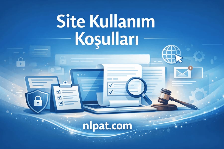 NLP Academy Turkey site kullanım koşulları görseli