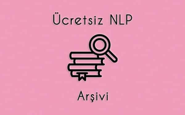 Ücretsiz NLP okuma kaynakları